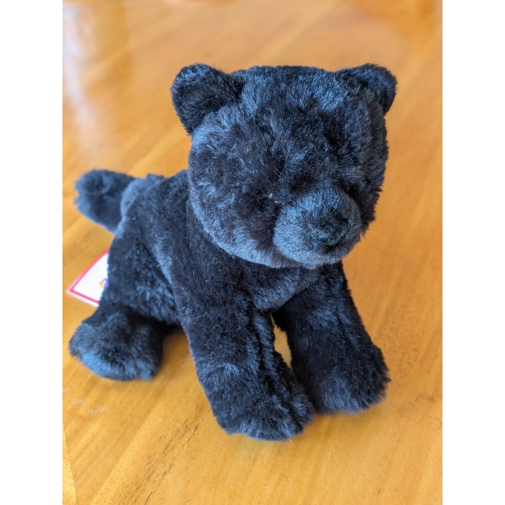 NWT Super Soft Douglas Cuddle Toy Corie Black Cat Plush Stuffed Animal